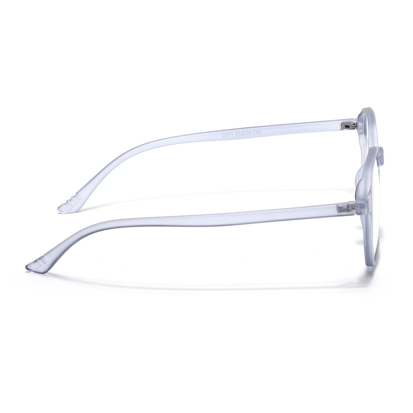 Eyejack Canment Blue Square Eyeglasses for Men & Women (CM2511FCL1826-C7)