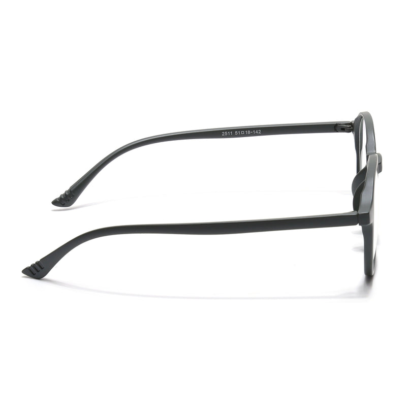Eyejack Canment Olive Square Eyeglasses for Men & Women (CM2511FCL1827-C8)