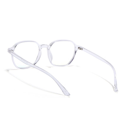 Eyejack Canment Transparent Square Eyeglasses for Men & Women (CM2511FCL1828-C9)