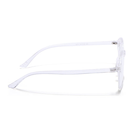 Eyejack Canment Transparent Square Eyeglasses for Men & Women (CM2511FCL1828-C9)