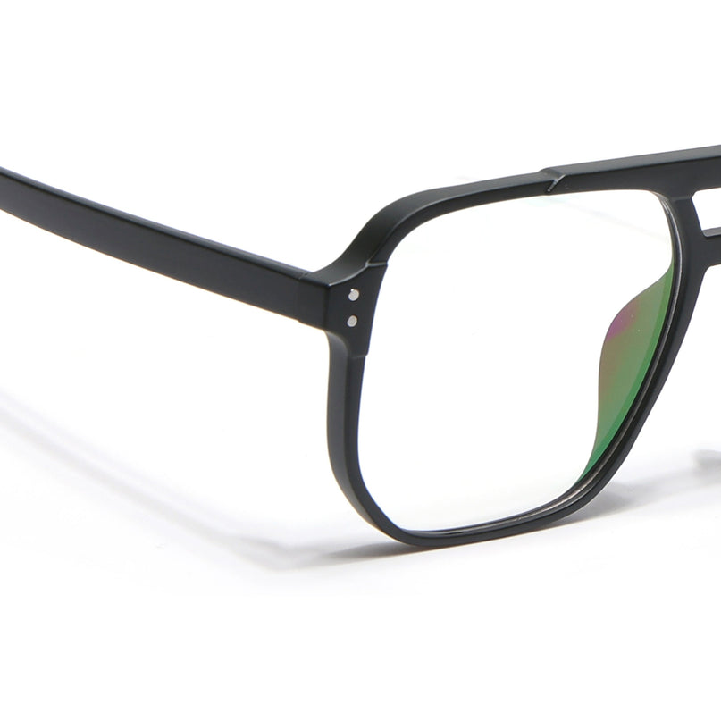 Eyejack Canment Olive Wayfarer Eyeglasses for Men & Women (CM28014FCL1895-C8)