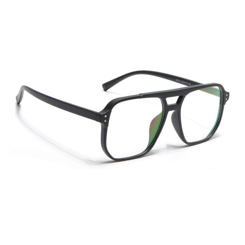Eyejack Canment Olive Wayfarer Eyeglasses for Men & Women (CM28014FCL1895-C8)