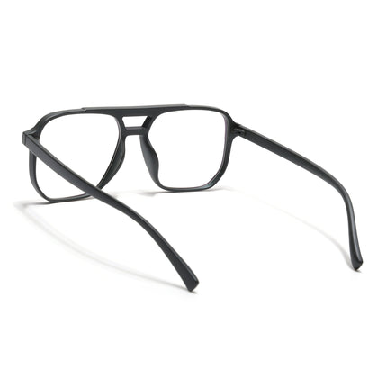Eyejack Canment Olive Wayfarer Eyeglasses for Men & Women (CM28014FCL1895-C8)