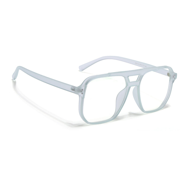 Eyejack Canment Sea Green Wayfarer Eyeglasses for Men & Women (CM28014FCL1897-C10)