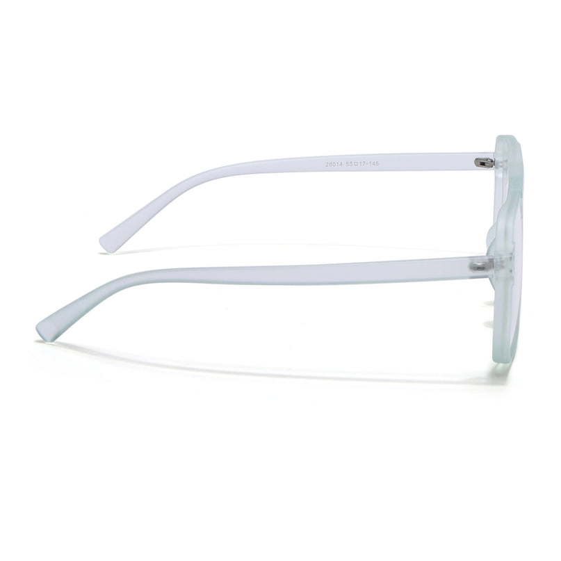 Eyejack Canment Sea Green Wayfarer Eyeglasses for Men & Women (CM28014FCL1897-C10)