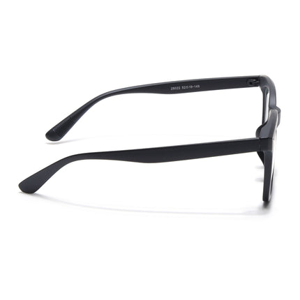 Eyejack Canment Matt Black Square Eyeglasses for Men & Women (CM28022FCL1899-C2)