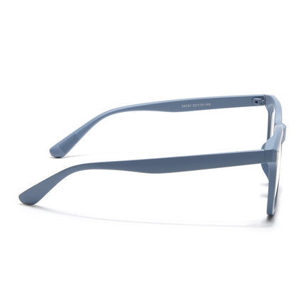 Eyejack Canment Sky Blue Square Eyeglasses for Men & Women (CM28022FCL1903-C6)