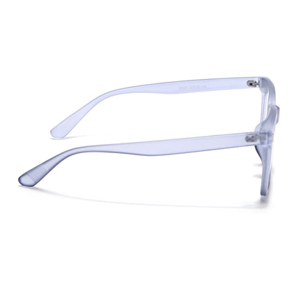 Eyejack Canment Blue Square Eyeglasses for Men & Women (CM28022FCL1904-C7)