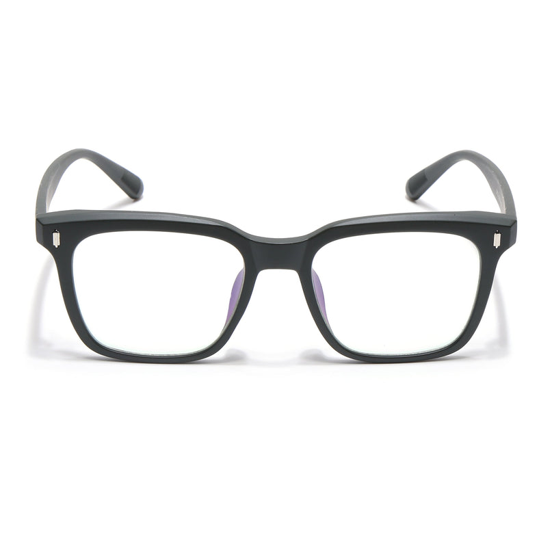 Eyejack Canment Olive Square Eyeglasses for Men & Women (CM28022FCL1905-C8)