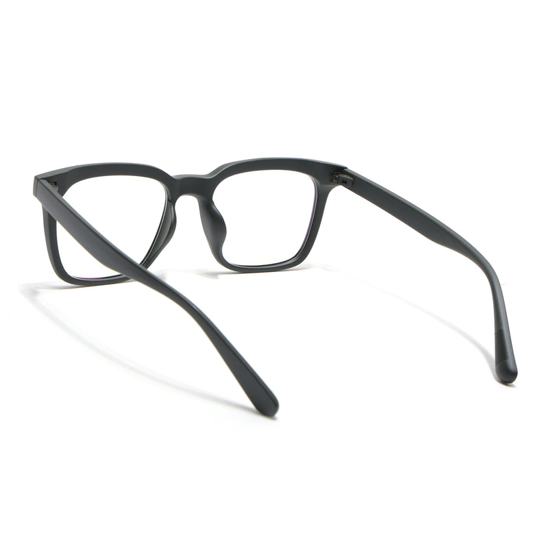 Eyejack Canment Olive Square Eyeglasses for Men & Women (CM28022FCL1905-C8)