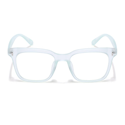 Eyejack Canment Sea Green Square Eyeglasses for Men & Women (CM28022FCL1907-C10)