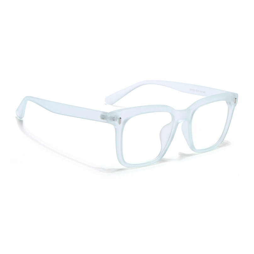 Eyejack Canment Sea Green Square Eyeglasses for Men & Women (CM28022FCL1907-C10)