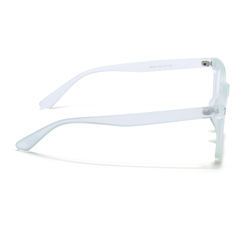 Eyejack Canment Sea Green Square Eyeglasses for Men & Women (CM28022FCL1907-C10)