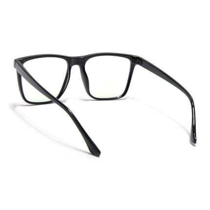 Eyejack Canment Shine Black Wayfarer Eyeglasses for Men & Women (CM28023FCL1908-C1)