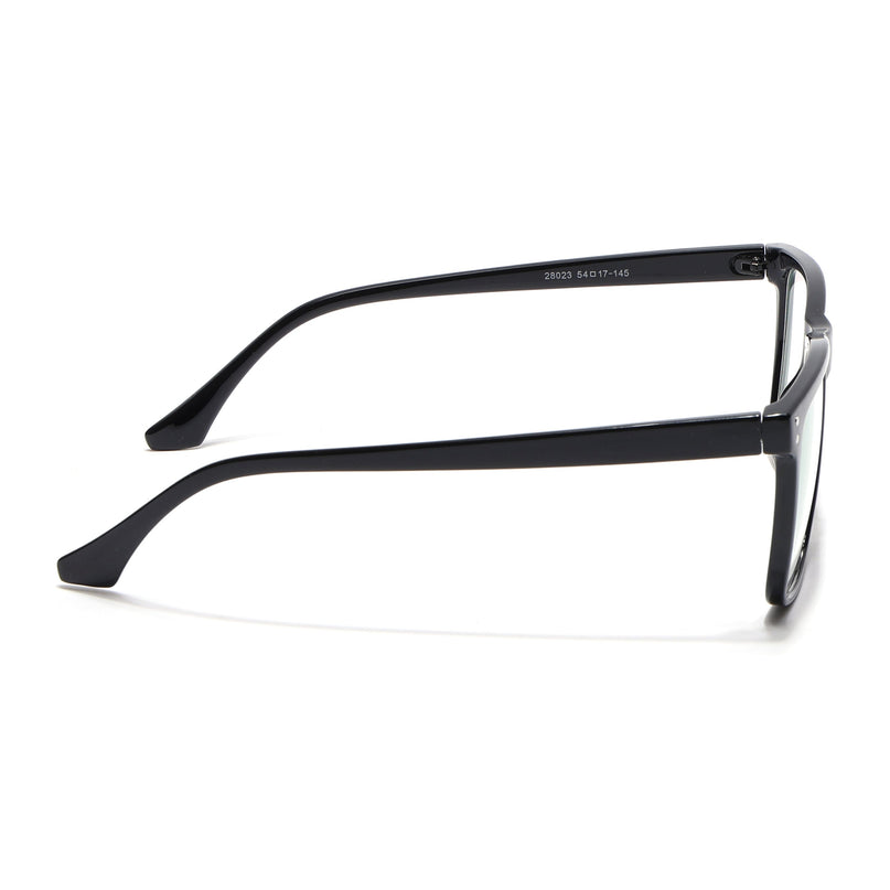 Eyejack Canment Shine Black Wayfarer Eyeglasses for Men & Women (CM28023FCL1908-C1)