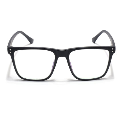 Eyejack Canment Matt Black Wayfarer Eyeglasses for Men & Women (CM28023FCL1909-C2)