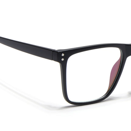 Eyejack Canment Matt Black Wayfarer Eyeglasses for Men & Women (CM28023FCL1909-C2)