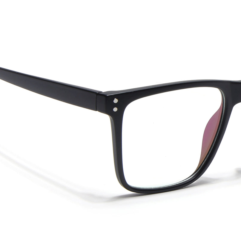 Eyejack Canment Matt Black Wayfarer Eyeglasses for Men & Women (CM28023FCL1909-C2)