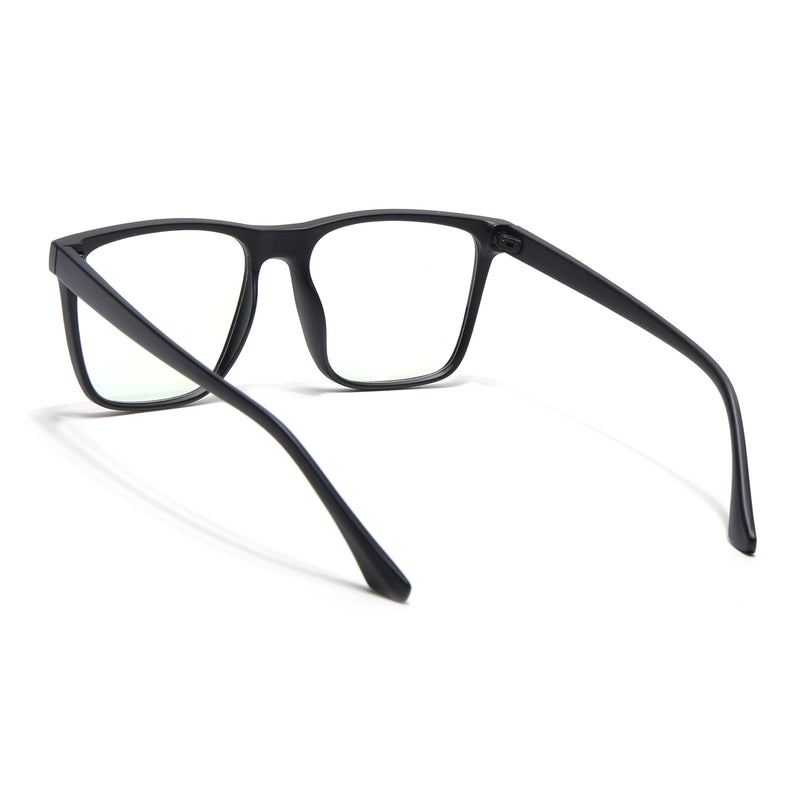 Eyejack Canment Matt Black Wayfarer Eyeglasses for Men & Women (CM28023FCL1909-C2)