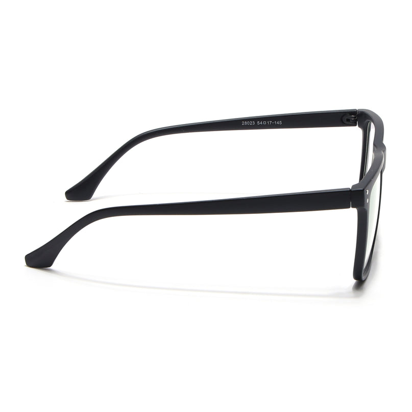 Eyejack Canment Matt Black Wayfarer Eyeglasses for Men & Women (CM28023FCL1909-C2)