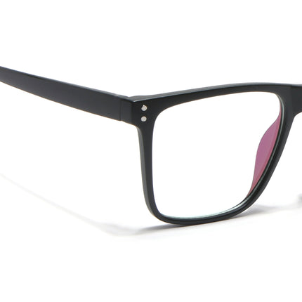 Eyejack Canment Olive Wayfarer Eyeglasses for Men & Women (CM28023FCL1915-C8)