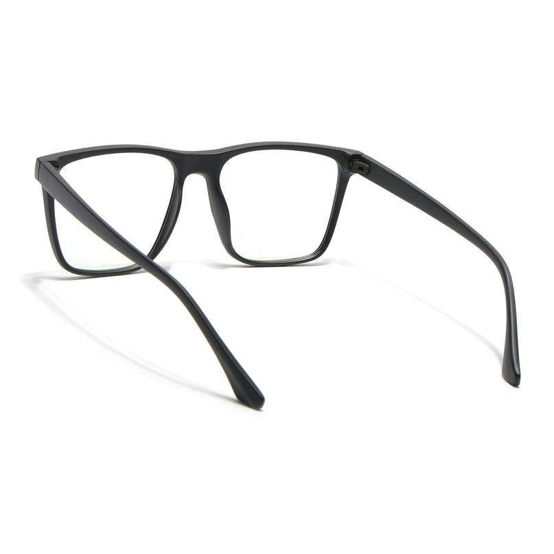 Eyejack Canment Olive Wayfarer Eyeglasses for Men & Women (CM28023FCL1915-C8)