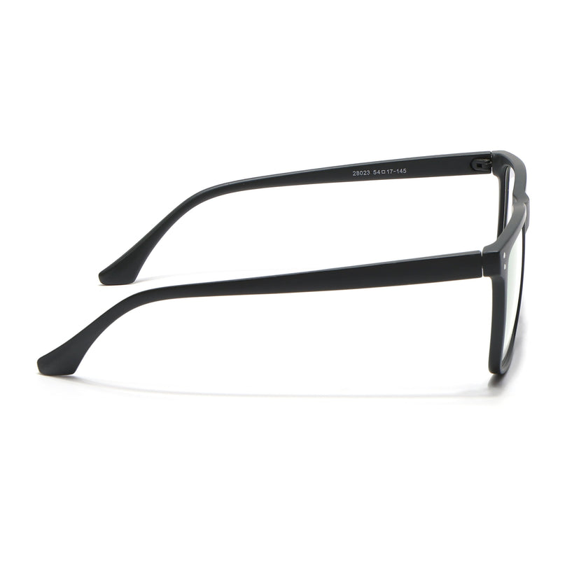 Eyejack Canment Olive Wayfarer Eyeglasses for Men & Women (CM28023FCL1915-C8)