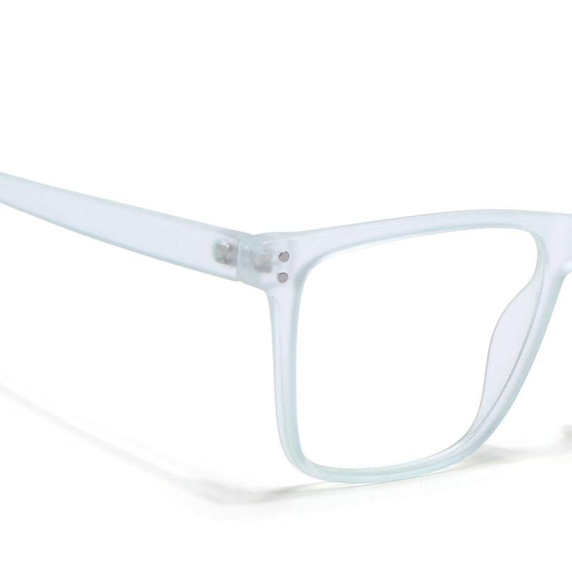 Eyejack Canment Sea Green Wayfarer Eyeglasses for Men & Women (CM28023FCL1917-C10)