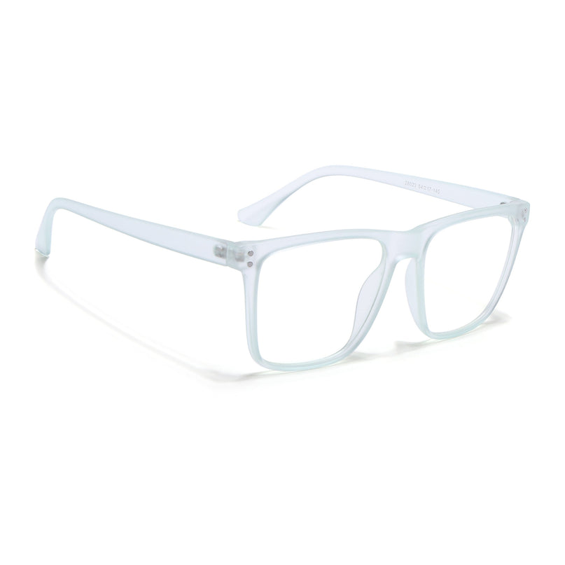 Eyejack Canment Sea Green Wayfarer Eyeglasses for Men & Women (CM28023FCL1917-C10)