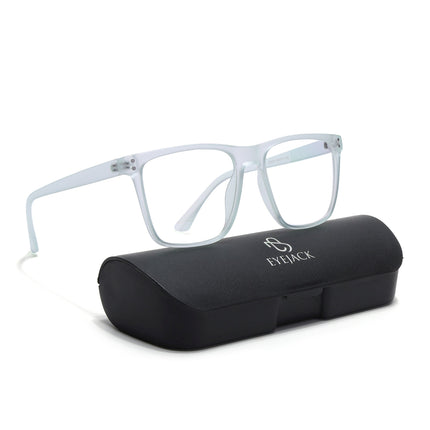 Eyejack Canment Sea Green Wayfarer Eyeglasses for Men & Women (CM28023FCL1917-C10)