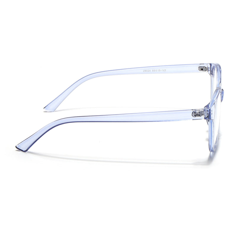 Eyejack Canment Blue Cateye Eyeglasses for Women (CM28024FCL1919-C2)