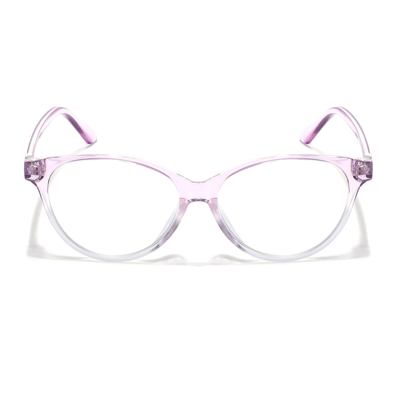 Eyejack Canment Light Purple Cateye Eyeglasses for Women (CM28024FCL1923-C6)