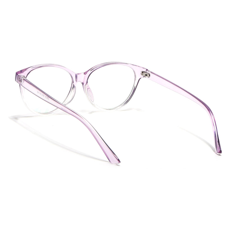Eyejack Canment Light Purple Cateye Eyeglasses for Women (CM28024FCL1923-C6)