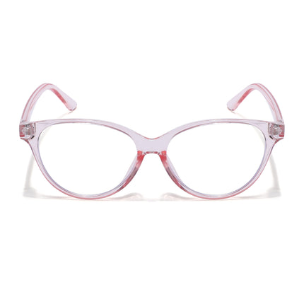 Eyejack Canment Pink Cateye Eyeglasses for Women (CM28024FCL1924-C7)