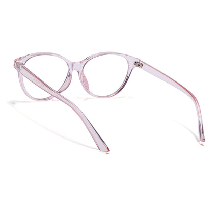 Eyejack Canment Pink Cateye Eyeglasses for Women (CM28024FCL1924-C7)