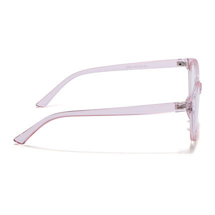Eyejack Canment Pink Cateye Eyeglasses for Women (CM28024FCL1924-C7)