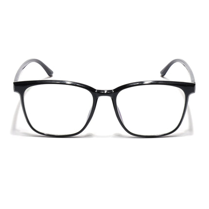 Eyejack Canment Shine Black Wayfarer Eyeglasses for Men & Women (CM28030FCL1926-C1)