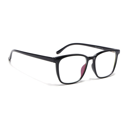 Eyejack Canment Shine Black Wayfarer Eyeglasses for Men & Women (CM28030FCL1926-C1)