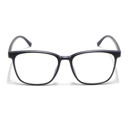 Eyejack Canment Matt Black Wayfarer Eyeglasses for Men & Women (CM28030FCL1927-C2)