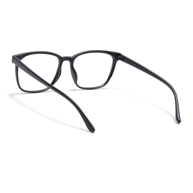 Eyejack Canment Matt Black Wayfarer Eyeglasses for Men & Women (CM28030FCL1927-C2)