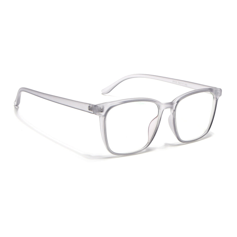 Eyejack Canment Grey Wayfarer Eyeglasses for Men & Women (CM28030FCL1928-C3)
