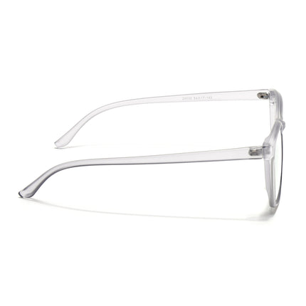 Eyejack Canment Grey Wayfarer Eyeglasses for Men & Women (CM28030FCL1928-C3)