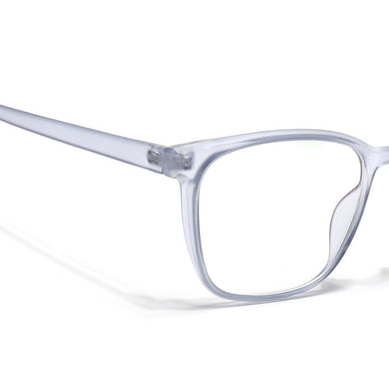 Eyejack Canment Blue Wayfarer Eyeglasses for Men & Women (CM28030FCL1932-C7)