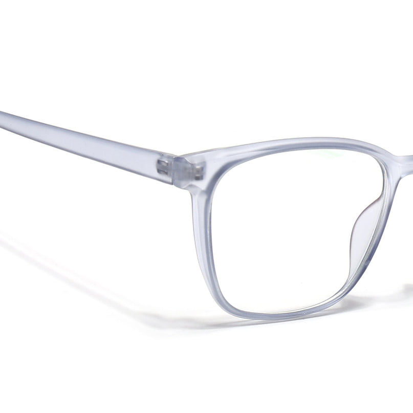 Eyejack Canment Blue Wayfarer Eyeglasses for Men & Women (CM28030FCL1932-C7)