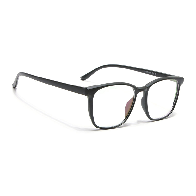 Eyejack Canment Olive Wayfarer Eyeglasses for Men & Women (CM28030FCL1933-C8)