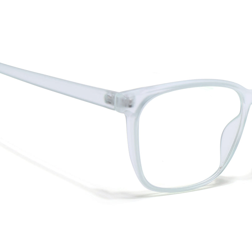 Eyejack Canment Sea Green Wayfarer Eyeglasses for Men & Women (CM28030FCL1935-C10)