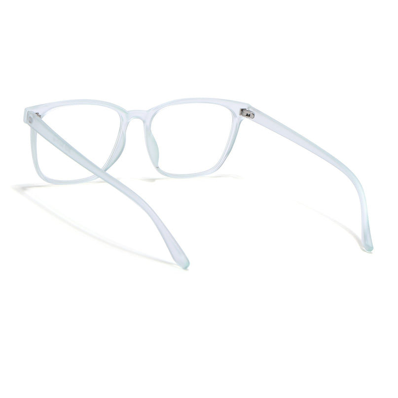 Eyejack Canment Sea Green Wayfarer Eyeglasses for Men & Women (CM28030FCL1935-C10)