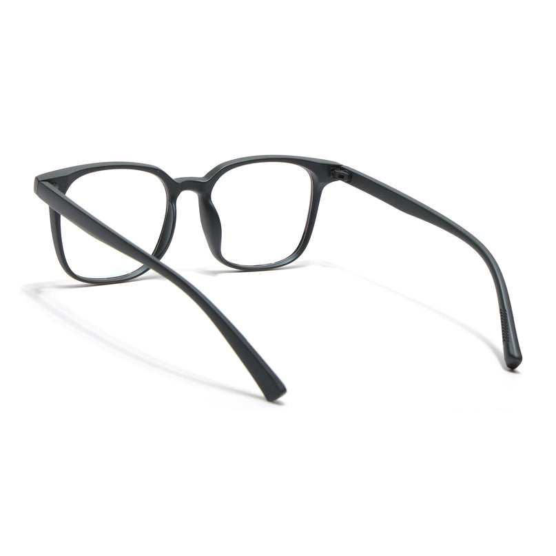 Eyejack Canment Olive Square Eyeglasses for Men & Women (CM28060FCL1943-C8)