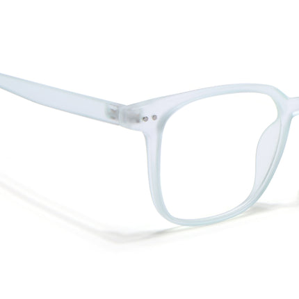 Eyejack Canment Sea Green Square Eyeglasses for Men & Women (CM28060FCL1945-C10)
