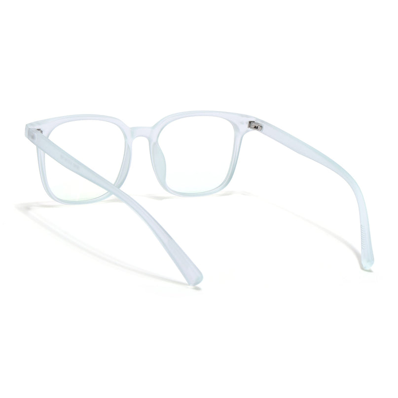 Eyejack Canment Sea Green Square Eyeglasses for Men & Women (CM28060FCL1945-C10)